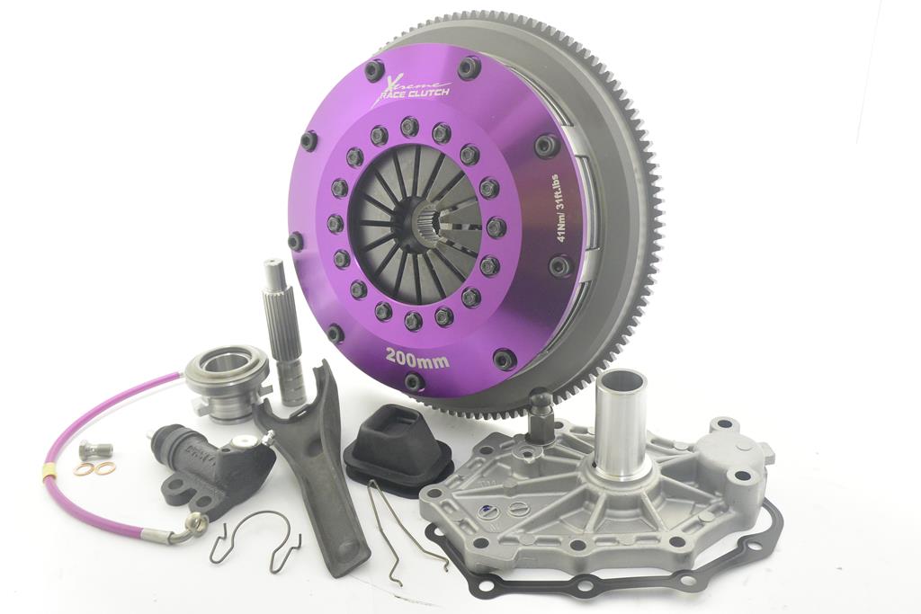 Xtreme 200mm Twin Plate Sprung Ceramic Clutch Kit incl. Flywheel