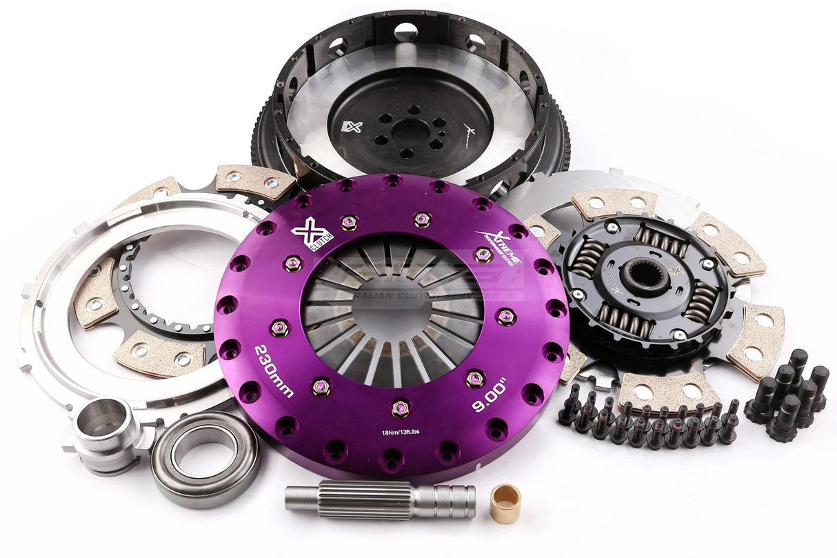 Xtreme 230mm Twin Plate Sprung Ceramic Clutch Kit incl. Flywheel