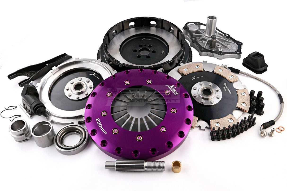 Xtreme 230mm Twin Plate Solid Ceramic Clutch Kit incl. Flywheel