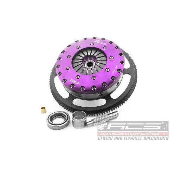 Xtreme Outback 230mm Triple Plate Solid Ceramic Clutch Kit incl. Lightweight Flywheel