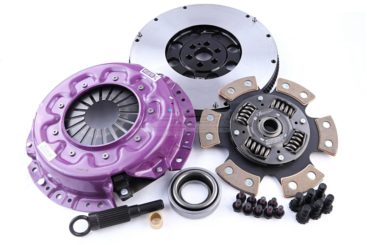 Xtreme Performance Sprung Ceramic Clutch Kit incl. Flywheel Nissan Skyline GTS, GTS-T R32 RB20/Holden Commodore VL RB30 KNI24501-1B