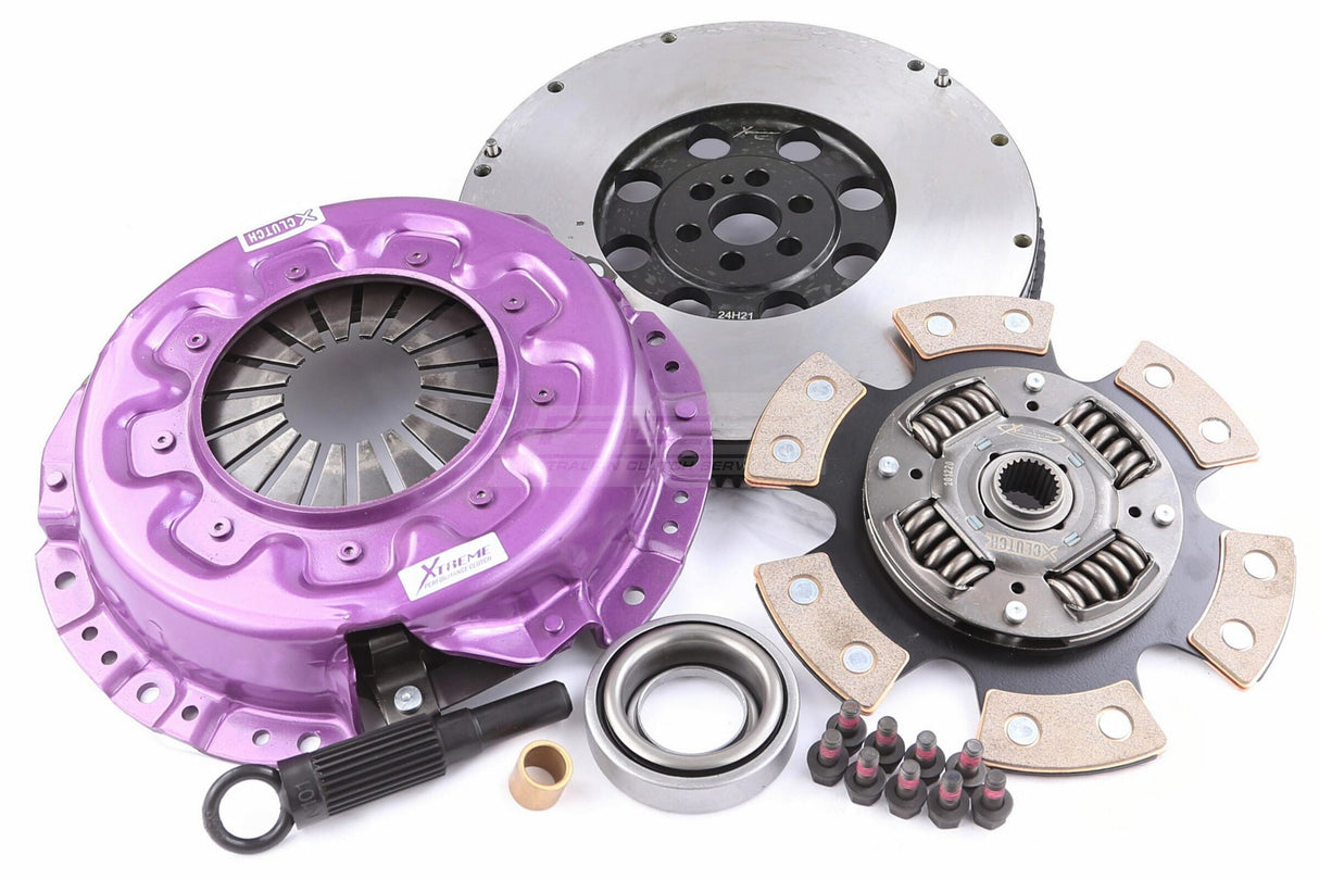 Xtreme Performance Race Sprung Ceramic Clutch Kit incl. Flywheel Nissan Skyline GTS, GTS-T R32 RB20/Holden Commodore VL RB30 KNI24501-1R