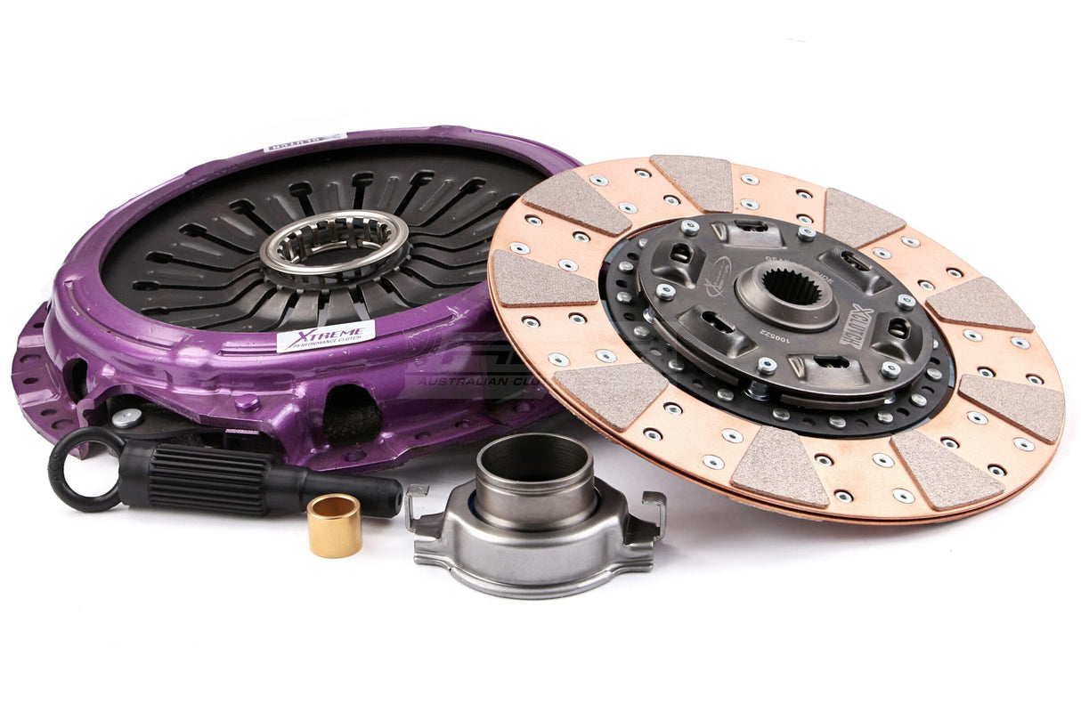 Xtreme Heavy Duty Cushioned Ceramic Clutch Kit Nissan Skyline GT-R R34 RB26DETT 2.6L 99-02 KNI25015-1C