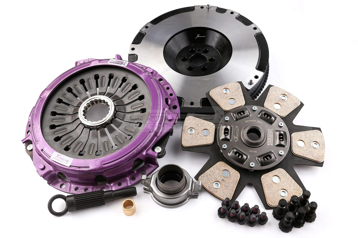 Xtreme Performance Race Sprung Ceramic Clutch Kit incl. SMF Nissan Skyline GT-R R34 RB26DETT 2.6L 99-02 KNI25515-1R