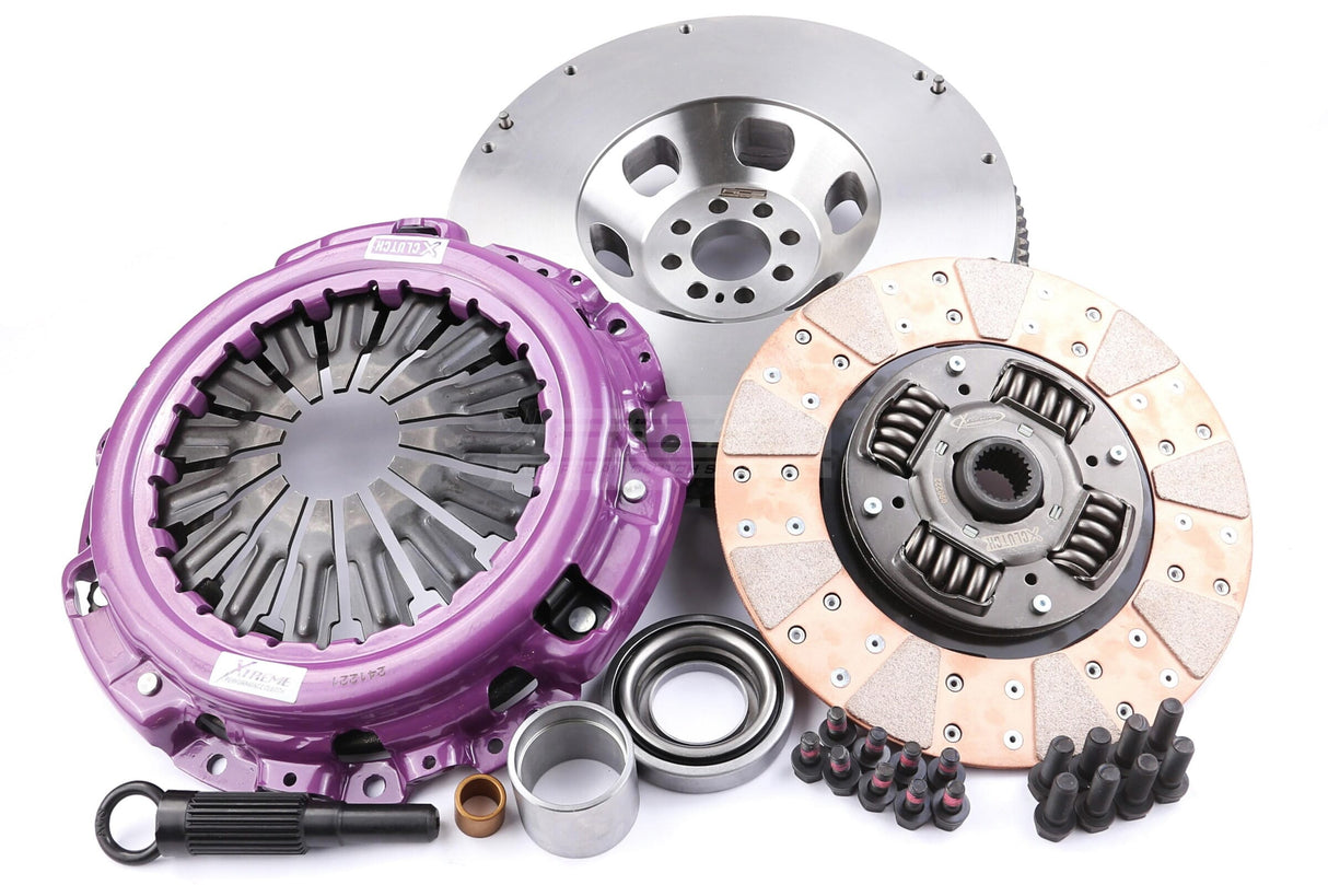 Xtreme Heavy Duty Cushioned Ceramic Clutch Kit incl. SMF Nissan Z RZ34 VR30DDTT 3.0L 22+ KNI25530-1C