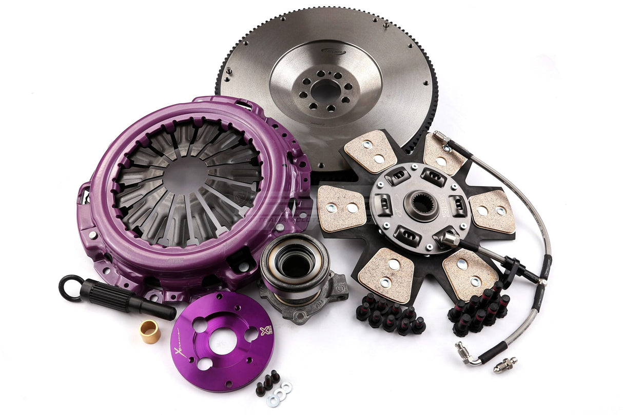Xtreme Performance Sprung Ceramic Clutch Kit incl. SMF & CSC Nissan 350Z VQ35HR/370Z/Skyline 370GT V36 KNI25688-1B