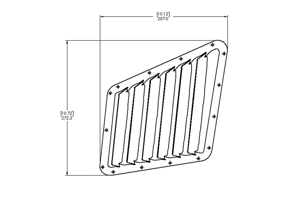 Verus Engineering KR2 Bonnet Louver Kit