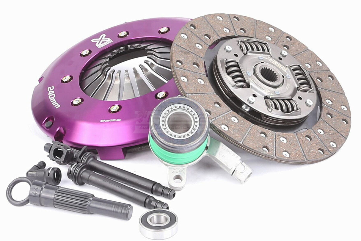 Xtreme Heavy Duty Sprung Organic Clutch Kit incl. CSC