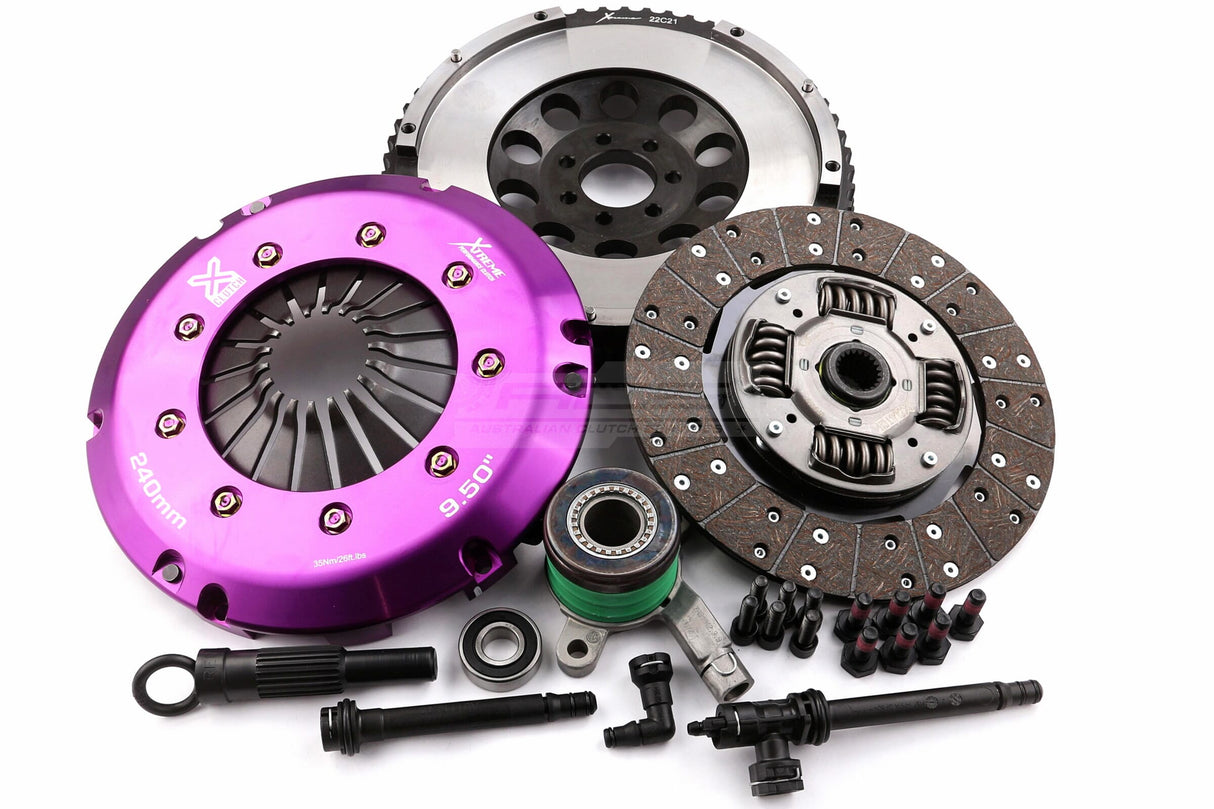 Xtreme Heavy Duty Sprung Organic Clutch Kit incl. SMF & CSC