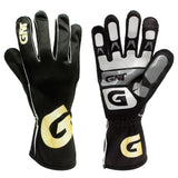 GNT Motorsport Sim Racing Gloves - Black Platinum