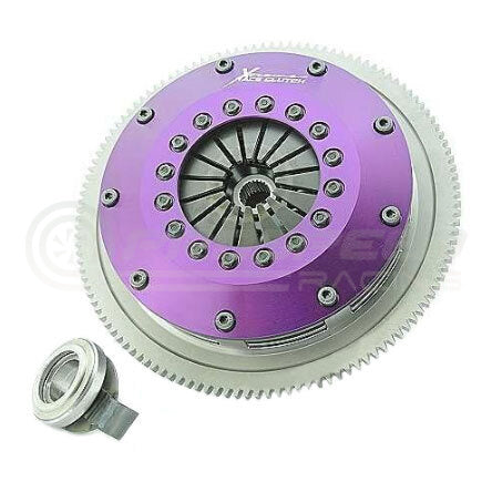 Xtreme 200mm Twin Plate Solid Ceramic Clutch Kit - Subaru WRX 06-21/FXT 05-13 (5MT Push) KSU20522-2E