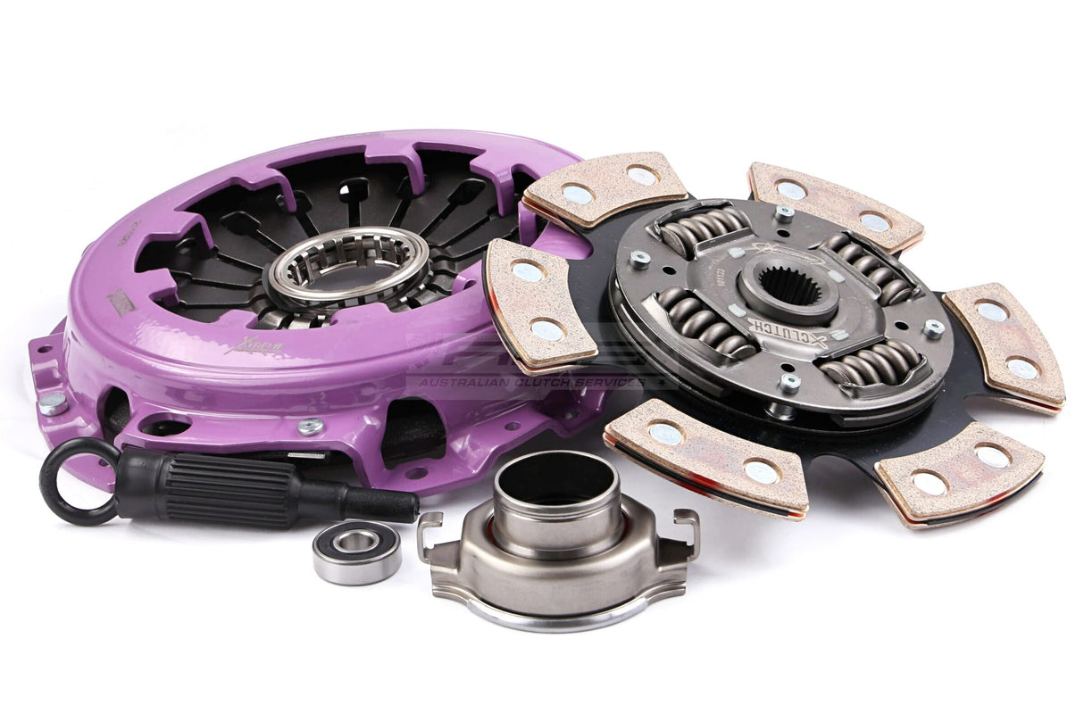 Xtreme Performance Extra Heavy Duty Sprung Ceramic Clutch Kit Subaru WRX 94-05/STI 94-00/Forester XT 97-05 (5MT Pull Type) KSU23006-1BX