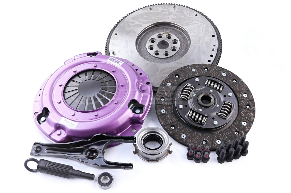 Xtreme Heavy Duty Sprung Organic Clutch Kit incl. Flywheel Subaru Liberty BL/BP 03-07 (EJ20/EJ25 Non-Turbo) KSU23521-1A