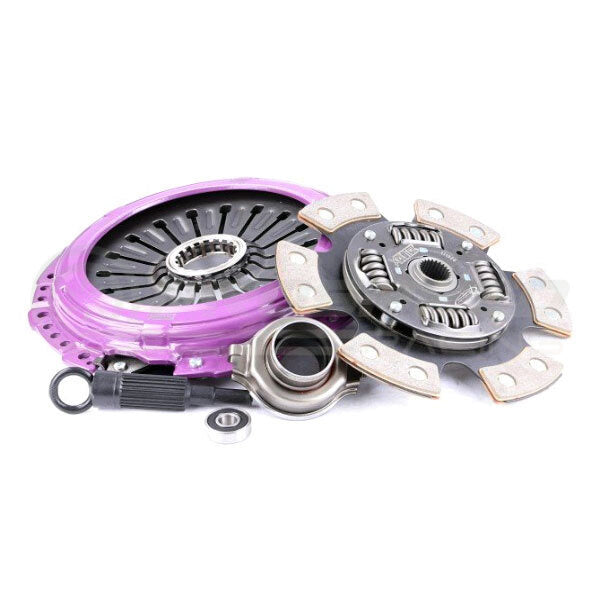 Xtreme Heavy Duty Sprung Ceramic Clutch - Subaru STI 01-21 (EJ20/EJ25 6MT Pull Type) KSU24001-1B 