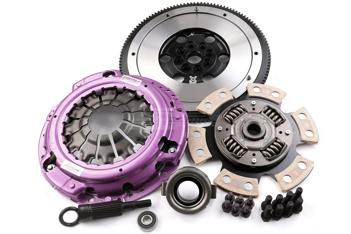 Xtreme Performance Sprung Ceramic Clutch Kit incl. Flywheel Subaru Liberty GT, GT STI EJ20X/EJ20Y 2.0L 03-09 KSU24530-1B