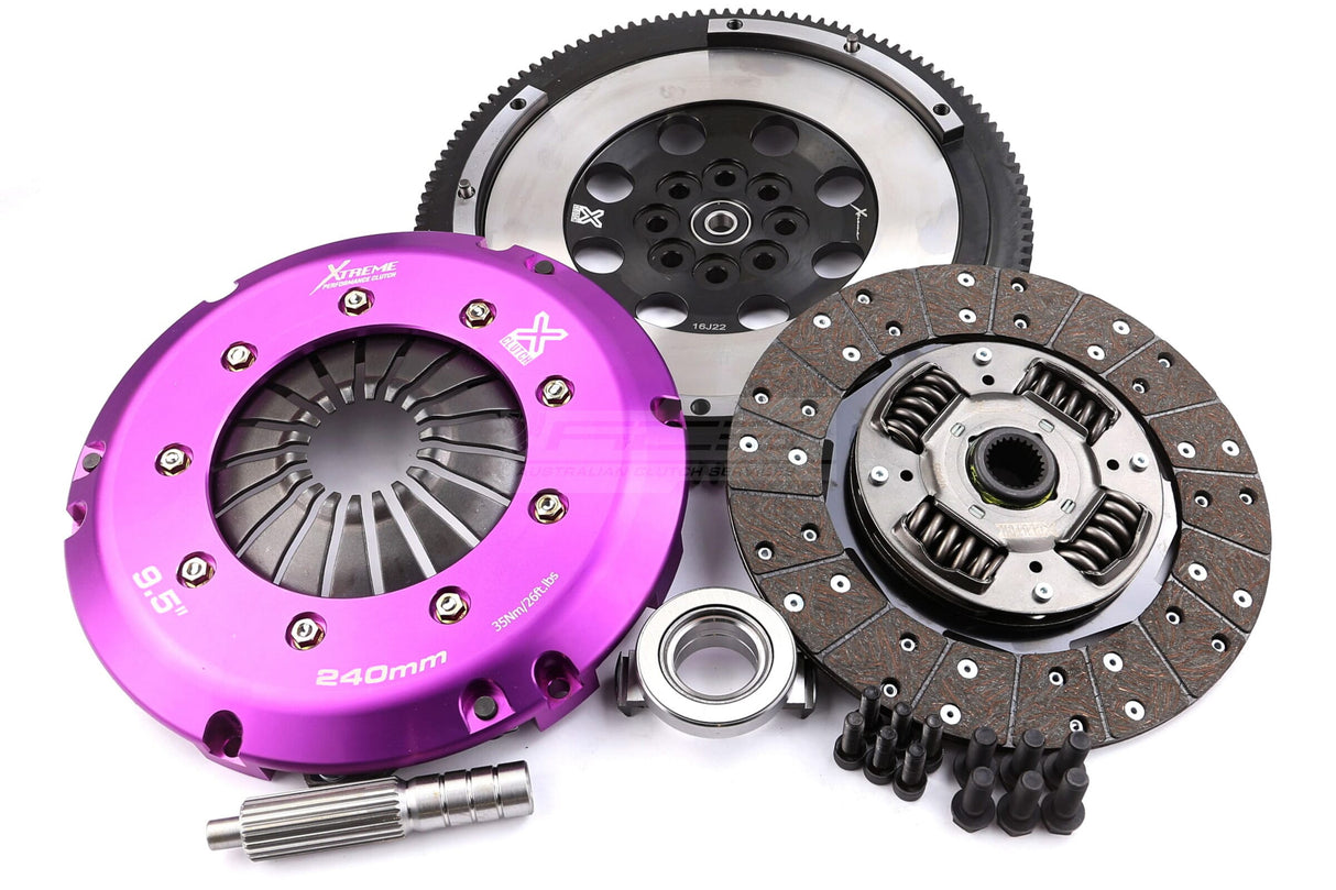 Xtreme Heavy Duty Sprung Organic Clutch Kit incl. Flywheel