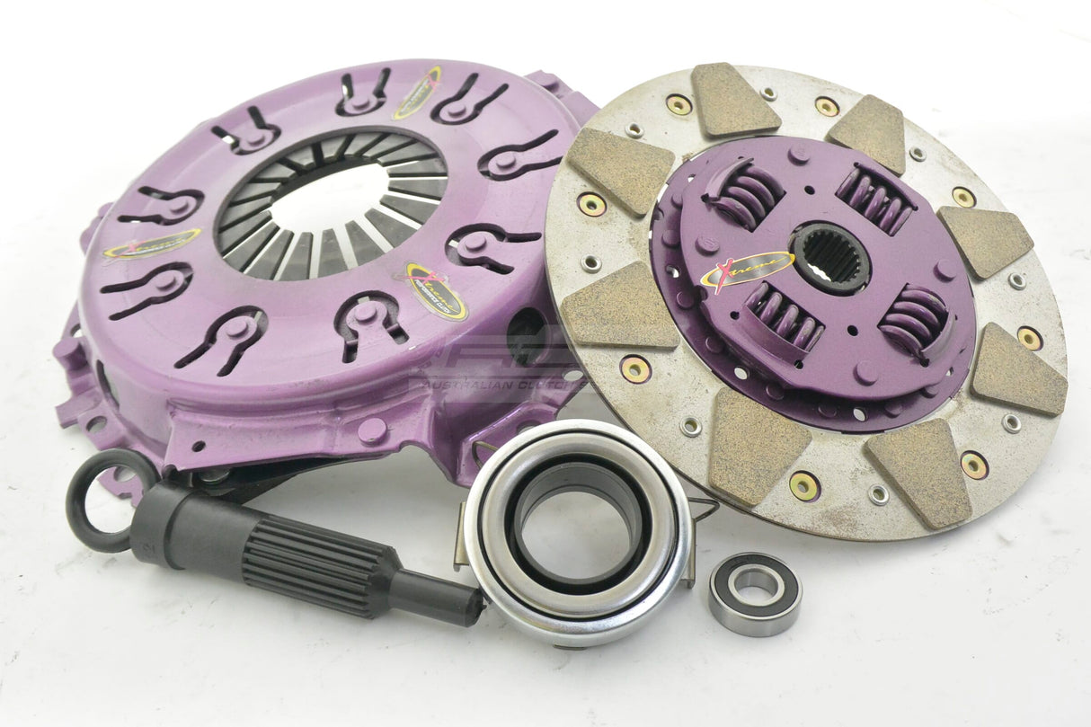 Xtreme Heavy Duty Cushioned Ceramic Clutch Kit Toyota Corolla AE80, AE90/Starlet EP82, EP90, EP91 (4E/5E/4A-GE Engines) KTY20001-1C