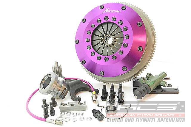 Xtreme 200mm Twin Plate Solid Ceramic Clutch Kit incl. SMF