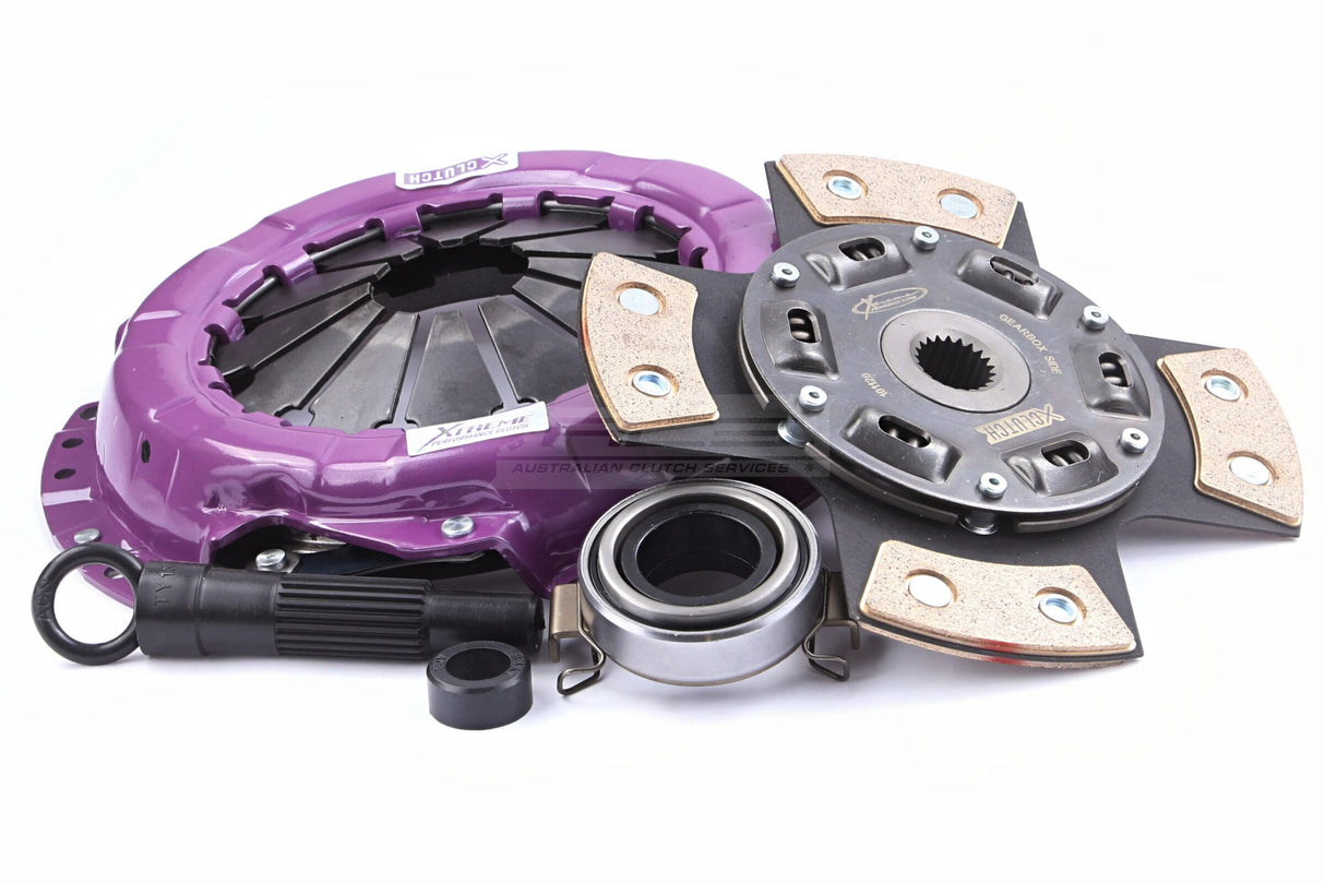 Xtreme Performance Race Sprung Ceramic Clutch Kit Toyota Corolla AE90, AE100, AE110, NZE100, ZZE100 4A/5A/1NZ/1ZZ 1.5L-1.6L Engines KTY22004-1R