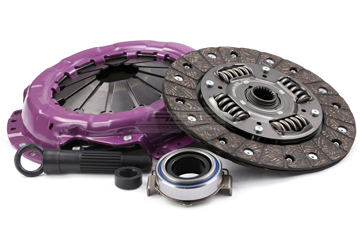 Xtreme Heavy Duty Sprung Organic Clutch Kit Toyota Echo NCP10, NCP12, NCP13 1NZ-FE/2NZ-FE 1.3L 99-05 KTY22007-1A