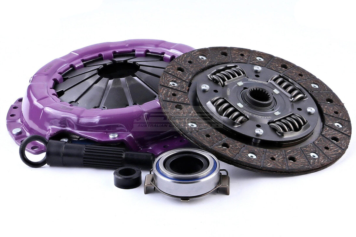 Xtreme Extra Heavy Duty Sprung Organic Steel Backed Clutch Kit