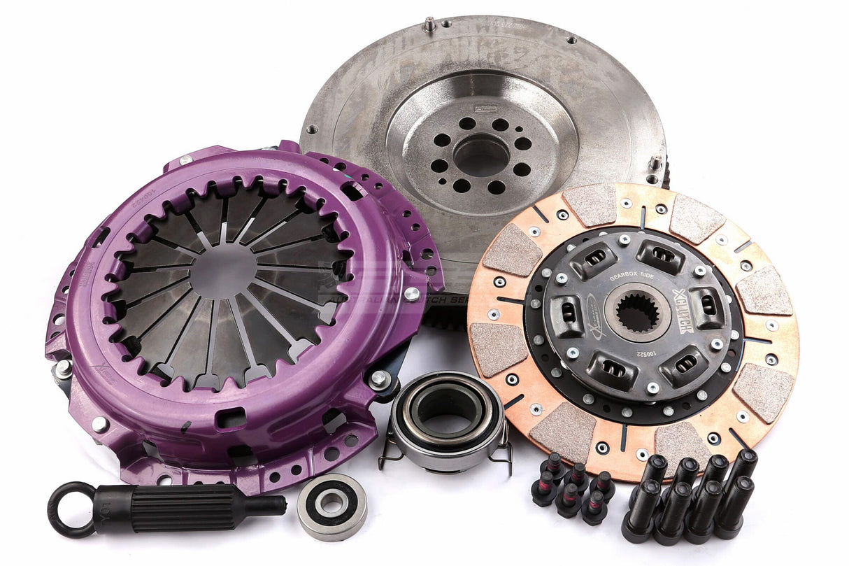 Xtreme Heavy Duty Cushioned Ceramic Clutch Kit incl. SMF Toyota Altezza SXE10 3S-GE 2.0L 98-05 KTY23593-1C
