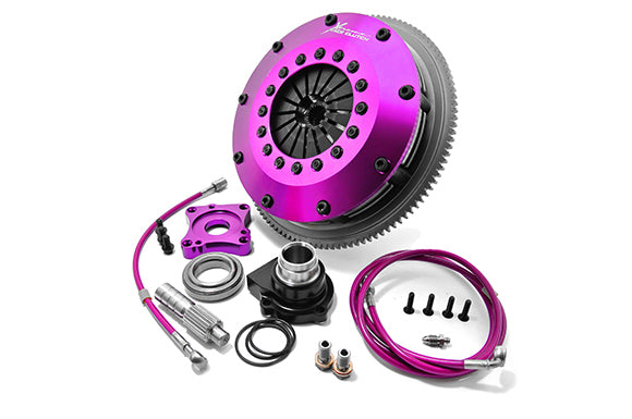 Xtreme 230mm Twin Plate Solid Organic Clutch Kit incl. Flywheel