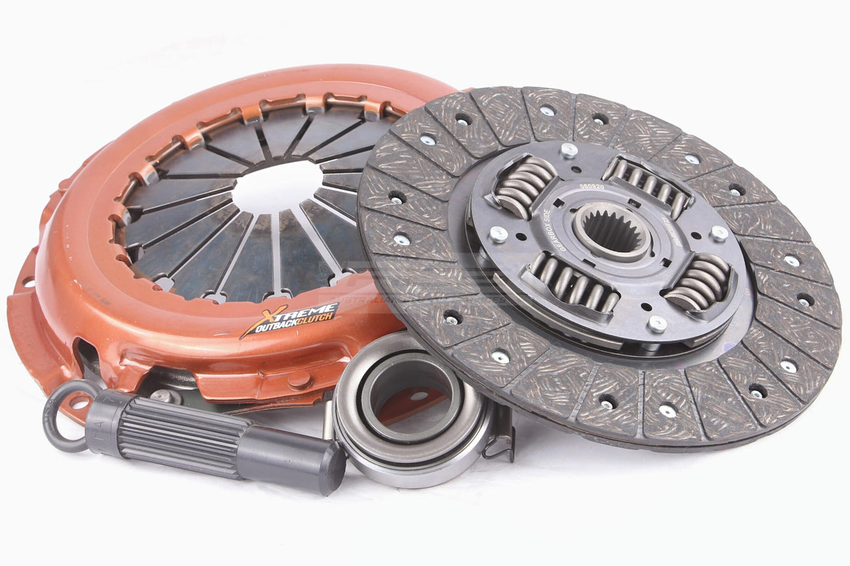 Xtreme Heavy Duty Sprung Organic Clutch Kit Toyota Celica ST165 3S-GTE 2.0L 86-89 KTY24014-1A