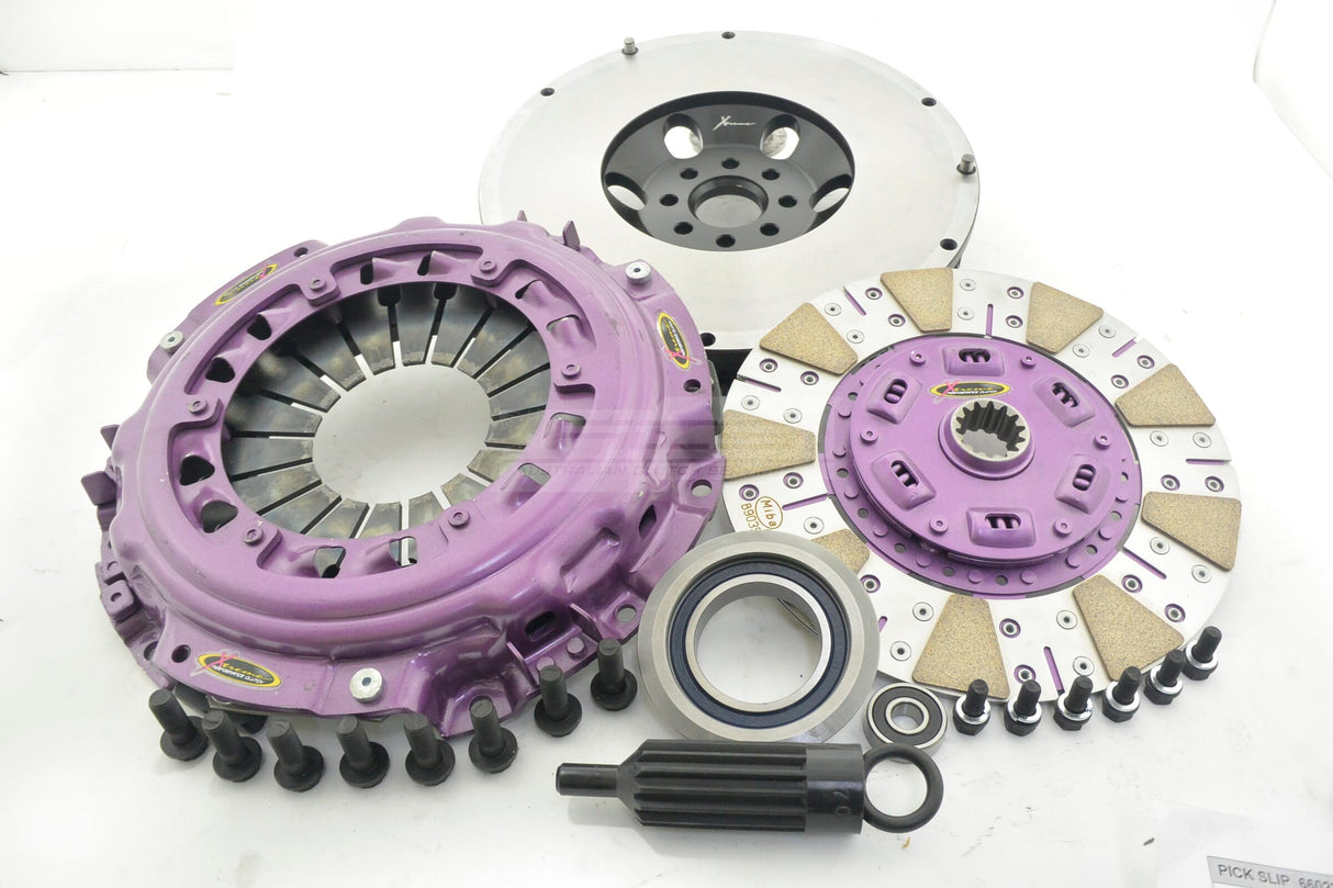 Xtreme Heavy Duty Cushioned Ceramic Clutch Kit incl. SMF Toyota Supra JZA80 2JZ-GTE 3.0L 93-02 KTY25502-1C