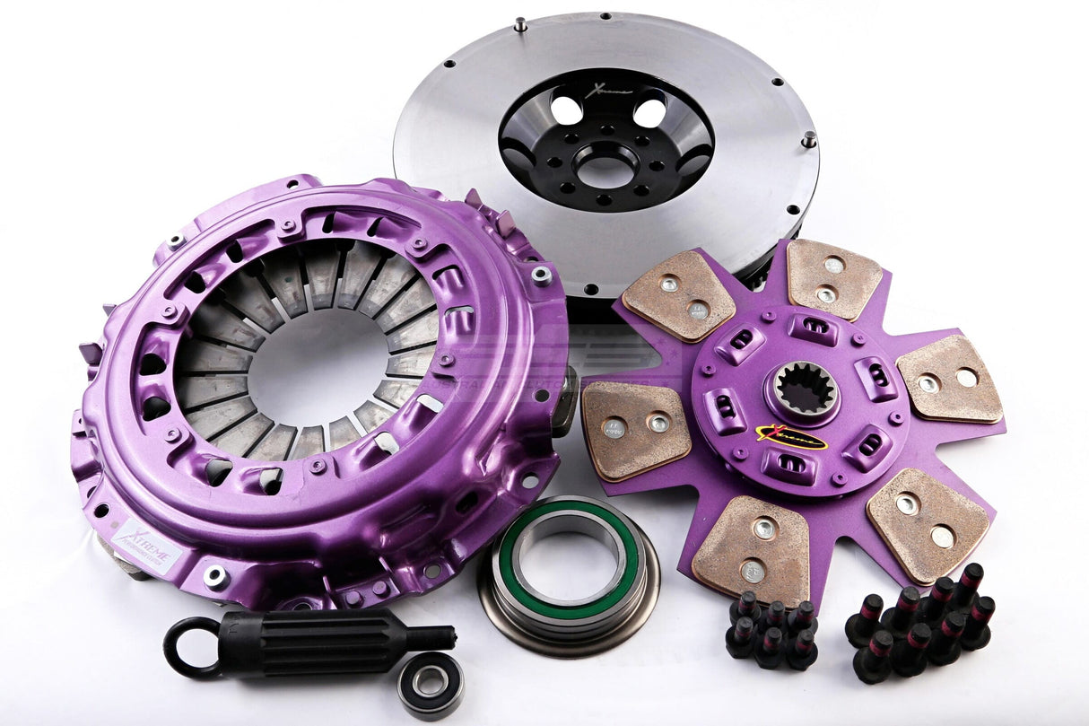 Xtreme Performance Race Sprung Ceramic Clutch Kit incl. SMF Toyota Supra JZA80 2JZ-GTE 3.0L 93-02 KTY25502-1R