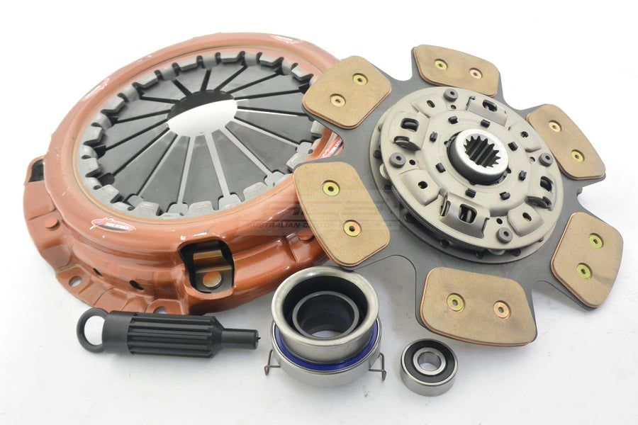 XClutch Stage 2 Single Sprung Ceramic Clutch Kit | Toyota Landcruiser (86-89) 3.4L (XKTY28006-1B)