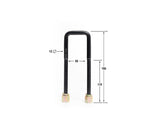 Whiteline Square U Bolts 50mm ID, 175mm Length, 12mm Thread