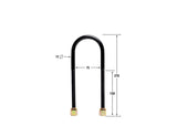 Whiteline Round U Bolts 75mm ID, 270mm Length, 12mm Thread