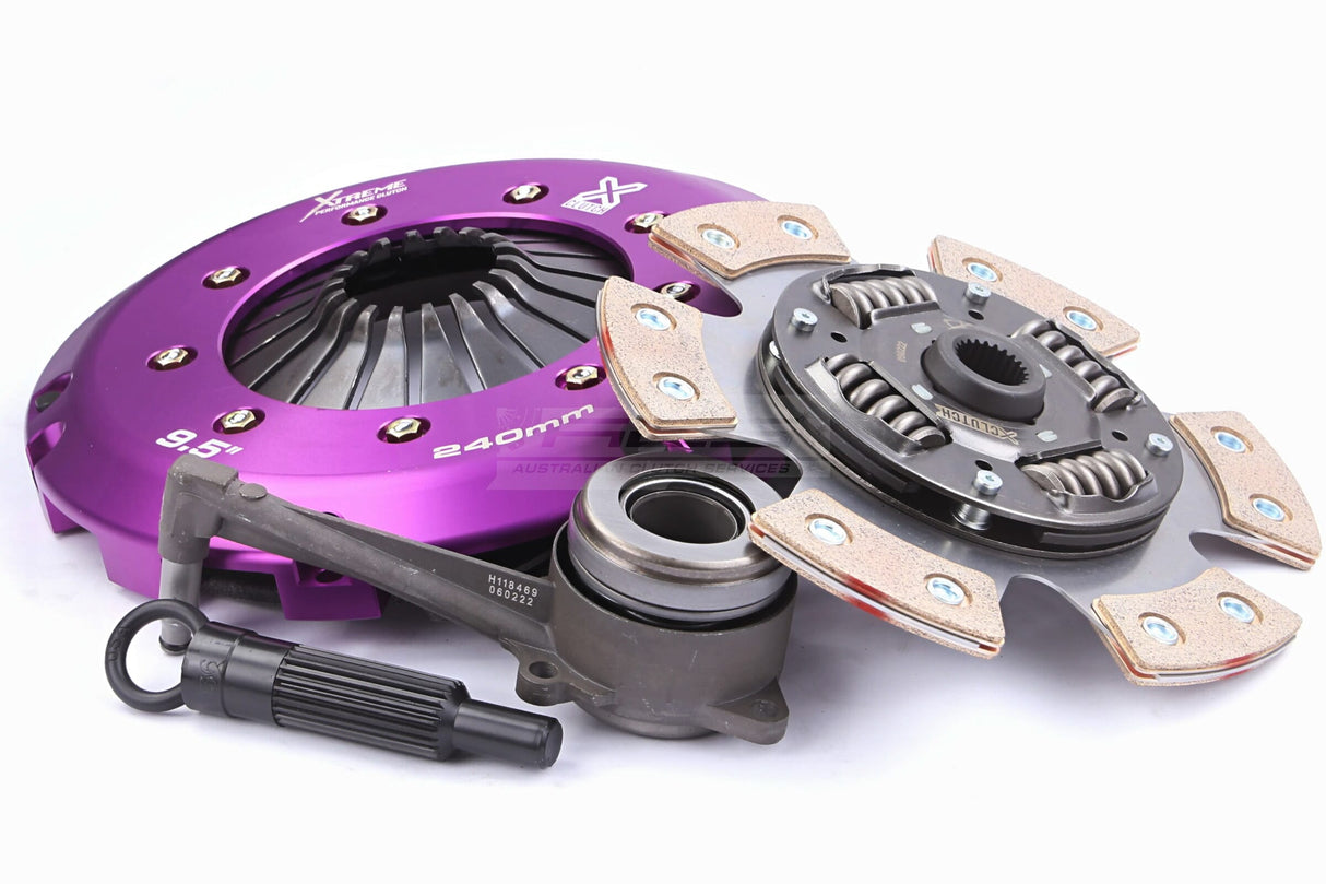 Xtreme Performance Race Sprung Ceramic Clutch Kit incl. CSC Audi S3 8P/TT, TTS 8J/VW Golf GTi Mk5/Golf R Mk6/Scirocco R (6-Bolt) KVW24496-1R