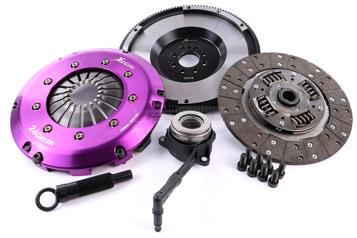 Xtreme Heavy Duty Sprung Organic Clutch Kit incl. SMF & CSC
