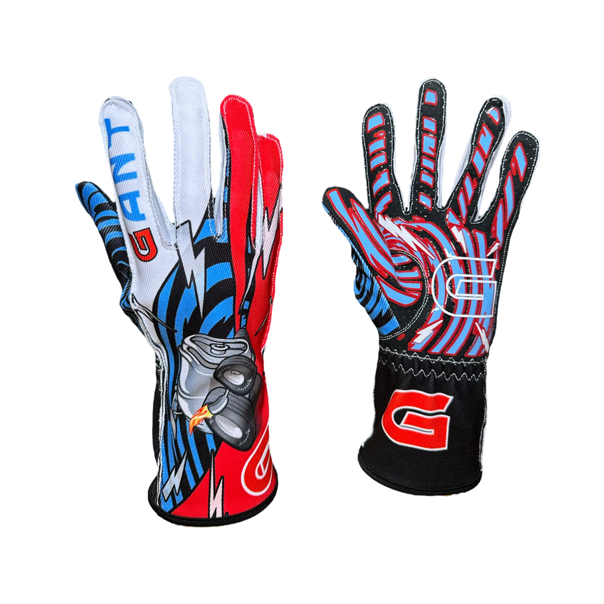 GNT Motorsport Sim Racing Gloves - Keggy