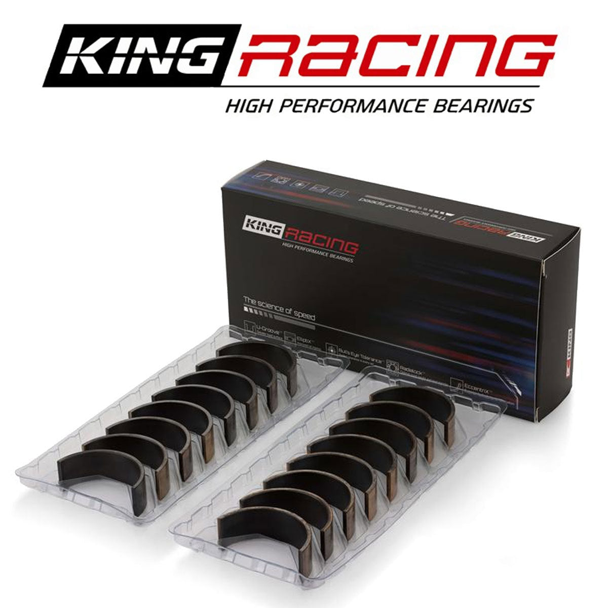 King Performance Rod Bearing Set STD Size
