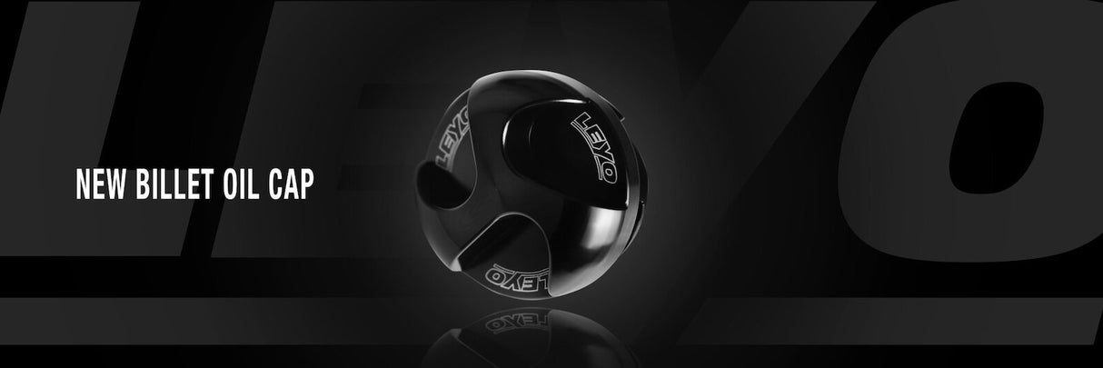 LEYO OEM Replacement Billet Oil Cap Black