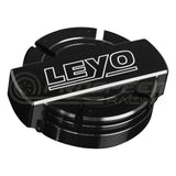 LEYO Billet Coolant Reservoir Cap Cover Black - VW Golf Inc GTI, R Mk7-7.5 L111B | Pro Speed Racing