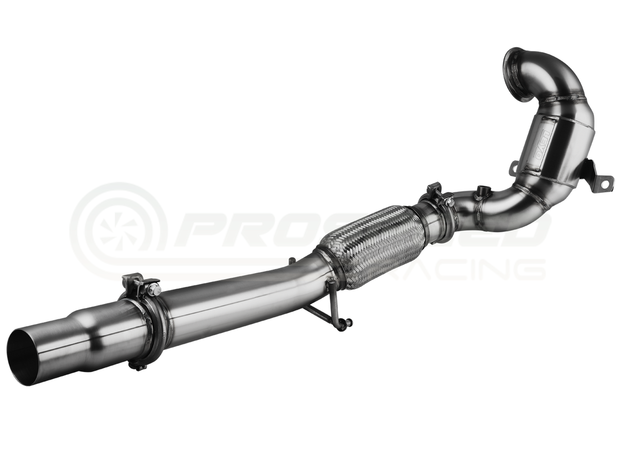 LEYO T304 Catless Down Pipe - VW Golf GTI Mk7-7.5 L718S | Pro Speed Racing