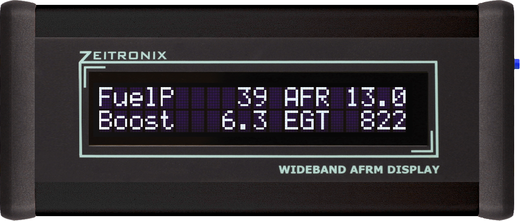 Zeitronix LCD Display Black