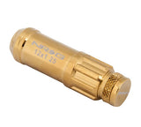 NRG 700 Series Long Steel Wheel Lug Nuts w/Dust Caps Set of 20 - M12x1.5