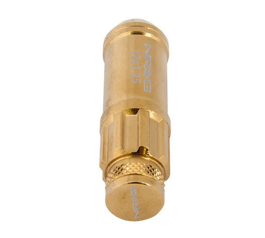 NRG 700 Series Long Steel Wheel Lug Nuts w/Dust Caps Set of 20 - M12x1.5