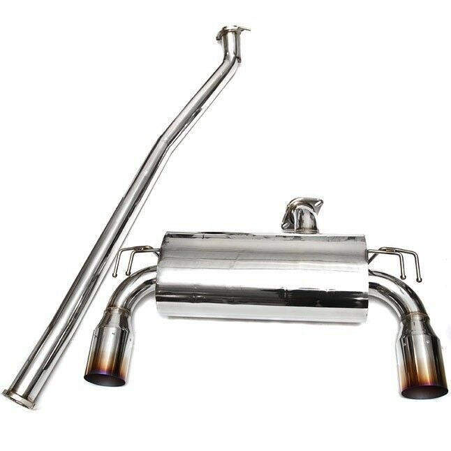 Hyperflow Exhaust 3" Cat-Back Exhaust w/Blue Tips - Mitsubishi Lancer Ralliart LRT-CBE | Pro Speed 