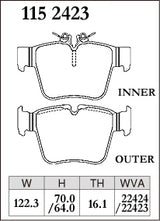 Dixcel M Type Brake Pads