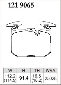 Dixcel M Type Brake Pads