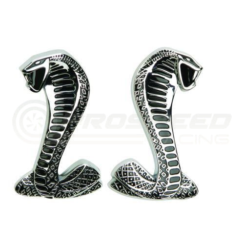 Ford Performance Cobra Snake Fender Emblems - Ford Mustang 15-21 M-1447-SR | Pro Speed Racing