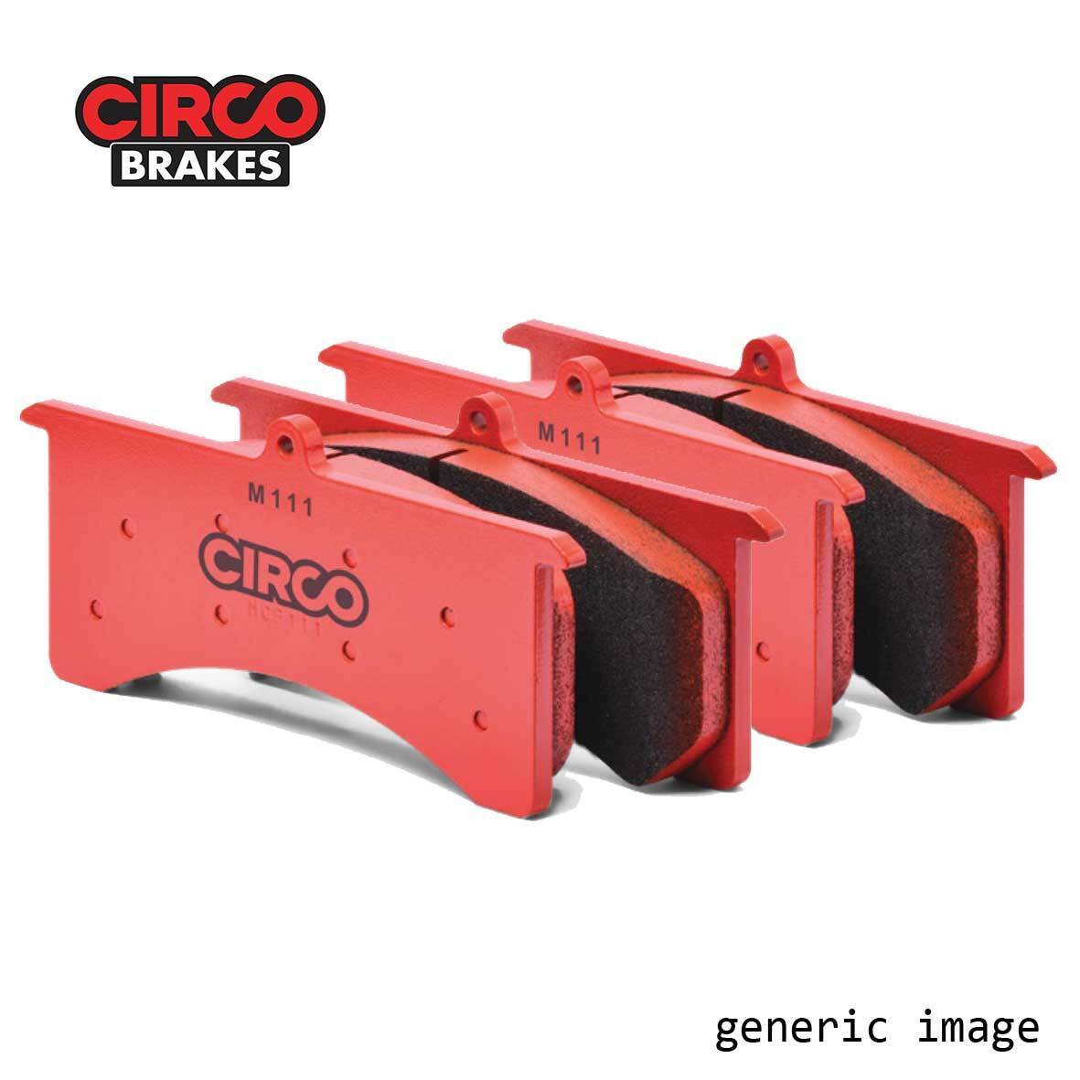 CIRCO M111 Race Brake Pads - BMW M3 E46, 330 E46, X3 E83, X5 E53 (Rear) MB1496a-M111