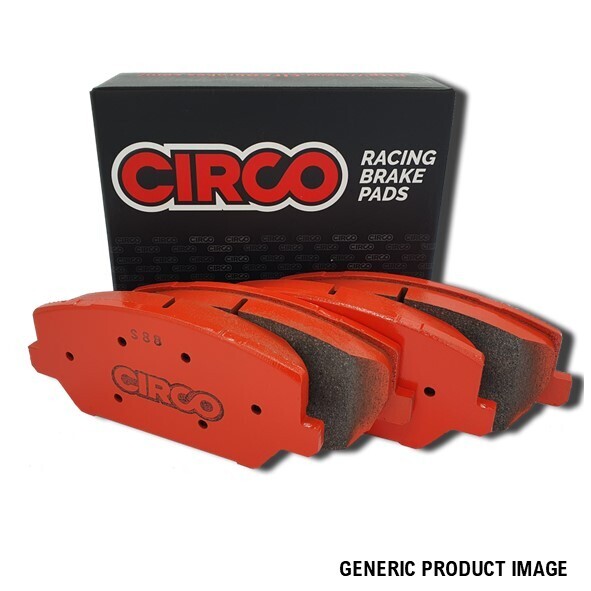 Circo S88 Performance Trackday Brake Pads Nissan GT-R R35/Jeep SRT (Front) MB1400-S88