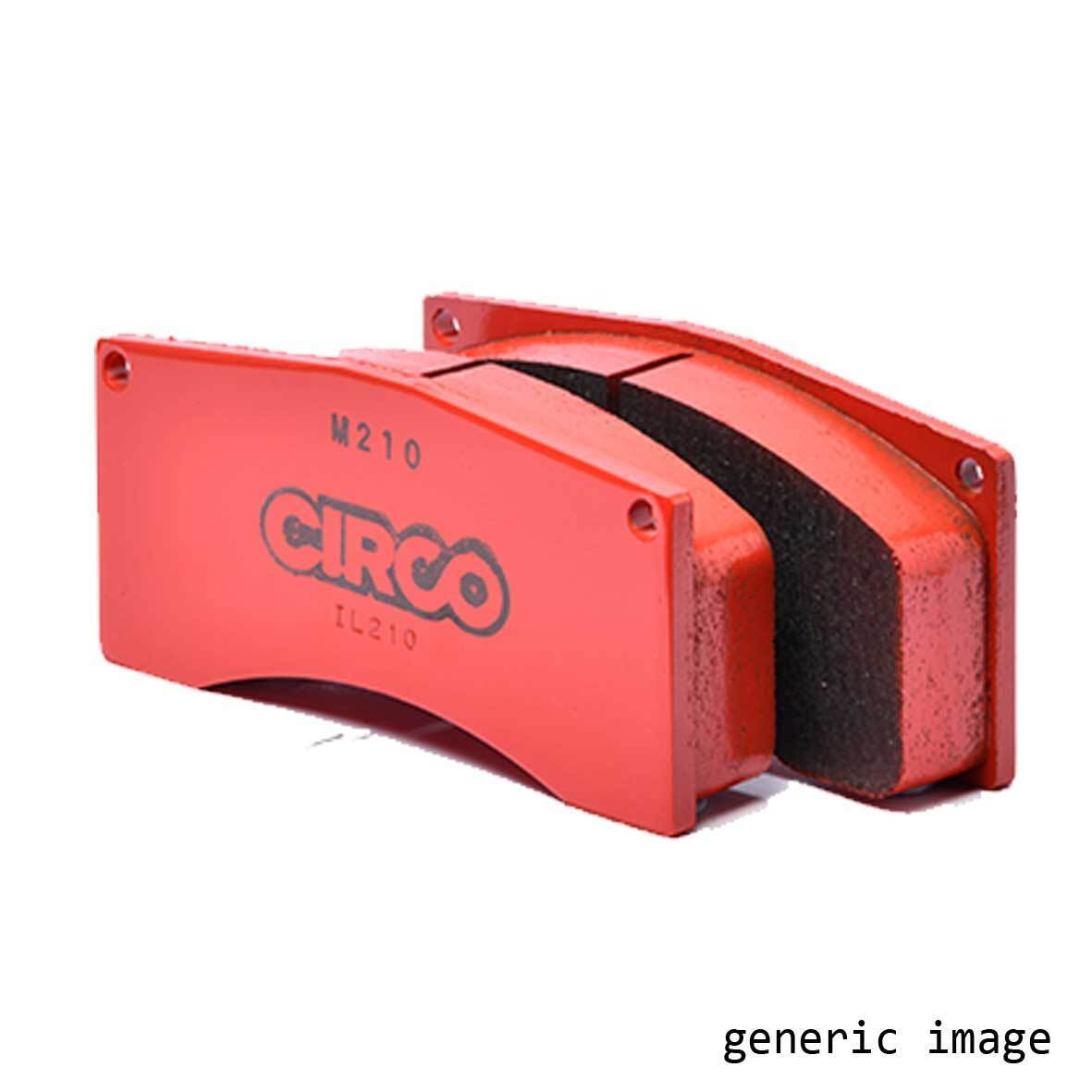 CIRCO M210 Race Brake Pads - Alcon/AP/Brembo 4 pot (Universal) MB1646-25-M210